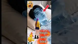 Magic and trick Ice VS Fire kpopdemonhunters #magicshorts #funny #magicshow #streetmagic