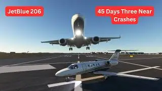 45 дней &ndash; три почти столкновения | JetBlue 206, South West Flight 708 и American Airlines Flight 106