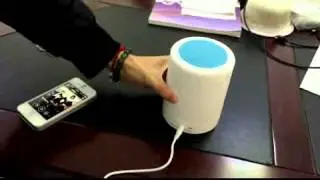 NEW led touch lamp with bluetooth