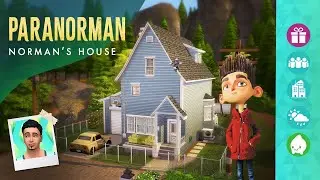 Norman's House from PARANORMAN! Sims 4 Build Tour (No CC or Mods)