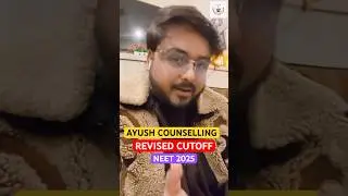 Neet 2025 Revised Cutoff AACCC Ayush Counselling Schedule Low Cutoff BAMS BUMS BHMS #neet #AACCC