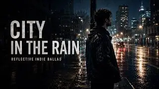 Daily Music Zone - City in the Rain (Reflective Indie Ballad) (Lyrics)