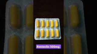 Resteclin 500mg cap.full review#Tetracycline cap 500mg.Used Dose&side effects#bengali@Ruhul.Official