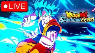 PLAYING DRAGON BALL SPARKING ZERO! FIRST TIME PLAYING