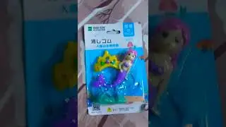 mermaid eraser set unboxing 💎