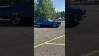 Fully restored 1970 Chevelle ss 502 crate engine wait for the end for a little something something￼