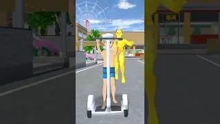 YUTA ON WHEELCHAIR BUGATTI TREND HANTU ZOMBIE #sakura #viralvideo #sakuraschoolsimulator #trend