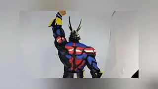 Bwfc X SMSP  My Hero Academia. The All Might Two Dimension