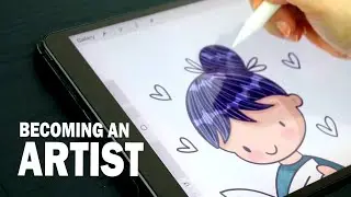BECOMING AN ARTIST 🚀 Find the Artist within You | Draw With Me A Procreate Illustration