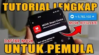 Cara Daftar Aplikasi MOVA Untuk Pemula | BKD tutorials Mova Affiliate Aplikasi Penghasil Saldo Dana