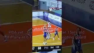 PBA vet daughter Tiffany Reyes the tallest shooting guard for Gilas Women