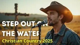 STEP OUT ON THE WATER | Christian Country Music 2025 [Oficial Lyric Video]