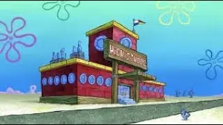 High School Portrayed By Spongebob