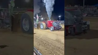 &ldquo;Glutton for Punishment&rdquo; Case IH Pro Stock at SDX! #shorts #propulling #case #tractorpulling #diesel