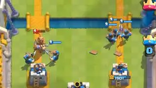 Royale recruits gameplay |clash royale, Royale recruits|