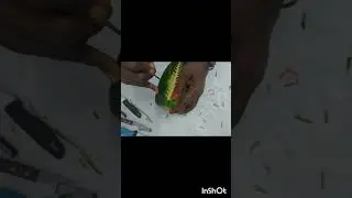 Papaya leaf carving#how to make beautiful papaya leaf art#easy way papaya leaf carving#papaya carve.