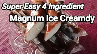 Magnum Ice Creamdy I Super Easy I 4 Ingredients I Kusina Ni Pandora Atbp.