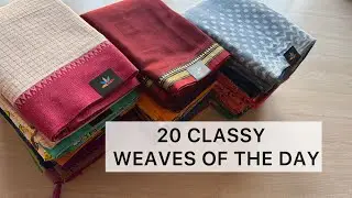 7 February 2026 - 20 Classy Weaves of the Day | Shop on www.fabk.in | Whatsapp : 7338872202