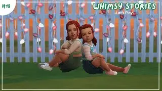🌿Toddler Birthday Bash & House Renovation! 🎉👧👧||Whimsy Legacy Ep.18||The Sims 4🌿