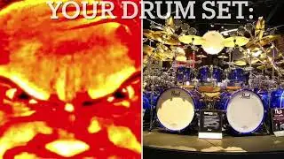 Mr. Incredible becoming uncanny. Drum edition. #shorts. #drums. Please like and subscribe.
