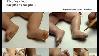 Making Baby's Feet Tutorial