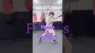 Boxing training - pad work