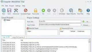 Проба программы Web2Disk для скачивания сайтов целиком. Что получилось в результате