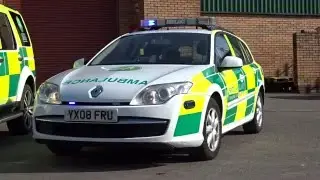 Bristol Ambulance EMS  - Renault Laguna RRV Blue Light Demo