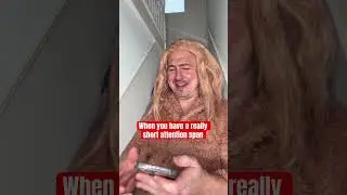 У меня ужасно плохая концентрация внимания 🤦🏻&zwj;♂️🤣🤣 #комедийныекороткометражки #смешныекороткометр...