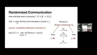 Siddharth Iyer: XOR lemmas and lifting in communication complexity