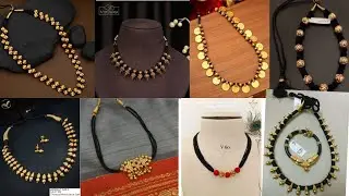 Timeless elegance:black thread with goldnecklace #usefulinformatin@innovativefashioncollections