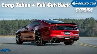 The LOUDEST Exhaust We've Ever Tested | Corsa Xtreme Cat-Back & BBK Long Tube Headers | Sound Clip