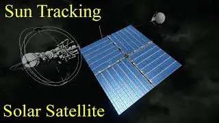 Sun Tracking Solar Satellite - Space Engineers
