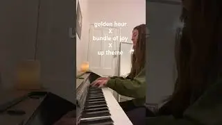 golden hour x bundle of joy x married life #shorts #piano #music #goldenhour