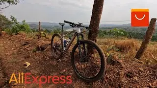 Testando bike da China no estradão. #aliexpress #shimano #token