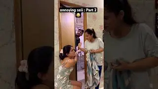 oversmart sali 😂😂 #trending #shorts #ytshorts #abhisha #couplecomedy #comedy #viral #jijasali
