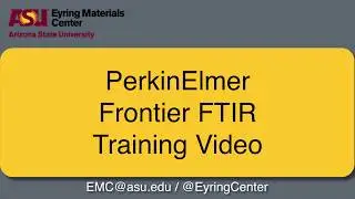 Обучающее видео по ИК-Фурье спектроскопии PerkinElmer Frontier