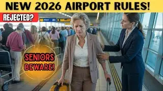 Urgent Alert for Senior Travelers! Don't Ever IGNORE these New 2026 Airport Rules!