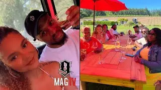 Damian Lillard Takes Family To Beacon Hill Wine Vineyard! 🍷