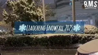Liaocheng Wakes Up to Snow! Today&rsquo;s Magical Winter Morning ❄️ | RMS Bearing