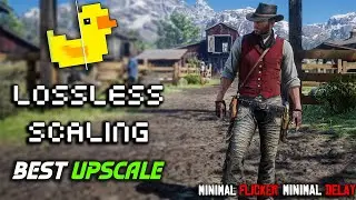 Red Dead 2 Looks Like FSR 3 at 1080p with This Lossless Scaling Trick!