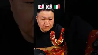Tasting sausages from different countries #shorts