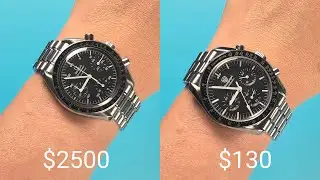 Быстрый выбор для тонких запястий: Speedmaster Reduced против WatchDives 1863
