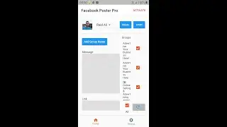 Facebook Group Auto Poster - Android Mobile Phones