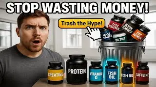 5 Budget Supplements That ACTUALLY WORK | Build Muscle Fast