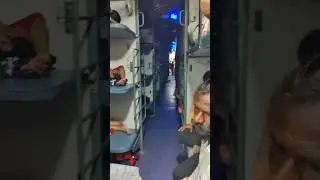 Padmavati Express Sleeper coach midnight