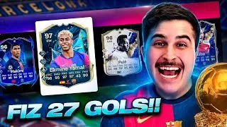 DRAFT COM O FUTURO MELHOR DO MUNDO! LAMINE YAMAL 97&nbsp;TOTS&nbsp;INSANO!!