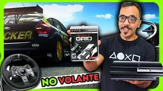 Como est&aacute; o Grid Autosport no PS3 com Volante Logitech G920