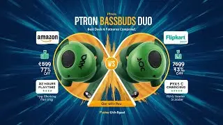 pTron Bassbuds Epic vs. pTron Bassbuds Viper: Which TWS Earbuds Should You Buy?