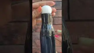 |Zenvista Packaging | ZMK01 Black Color Bottle With White Dome Cap For Serum, Toner, Shampoo,